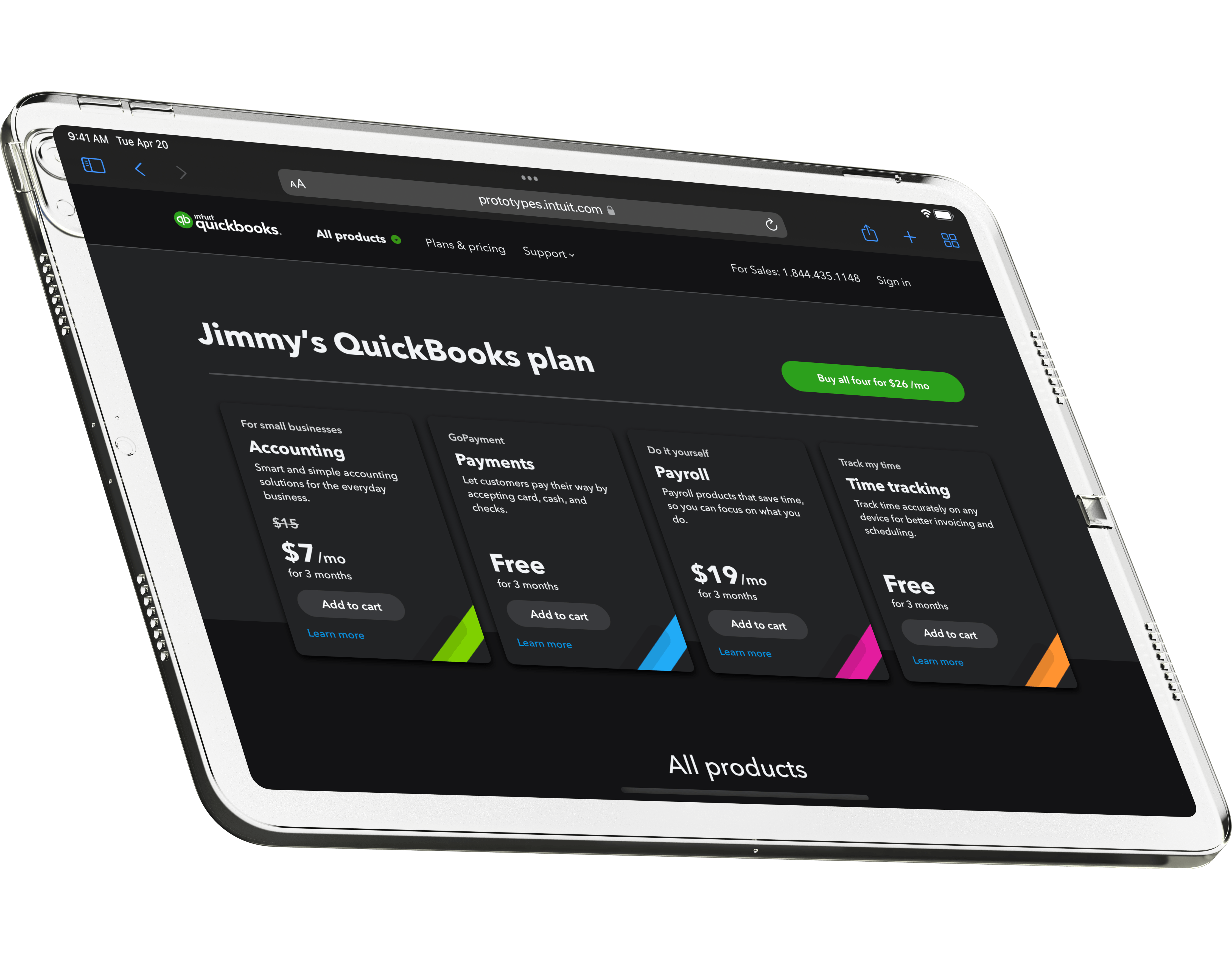 QuickBooks: Dark Mode